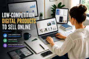 Low-Competition Digital Products to Sell Online: 25 Profitable Ideas You Can Start Today