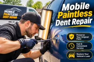 Mobile Paintless Dent Repair: How Professionals Preserve Your Car’s Original Paint